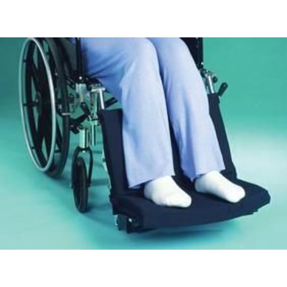 Hermell Products WC2218 Padded Wheelchair Foot Rest, 1'6" x 8" x 11"