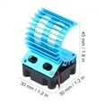 thumbnail image 4 of Disipador De Calor RC, Disipador De Calor Del Motor Con Disipador De Calor Del Motor Del Ventilador De Refrigeración, Accesorio De Coche RC Eléctrico Para Coche RC Eléctrico A Mgaxyff Otros, 4 of 8
