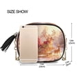 thumbnail image 3 of Womens Casual Chain Shoulder Bag Simple style Festive Sleigh with Reindeer Crossbody Bag, 3 of 9