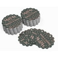 thumbnail image 3 of Inkdotpot 50 Pack Real Rose Gold Foil Paper Tags Hugs & Kisses From The Wedding Favor Hang Tags, 3 of 6