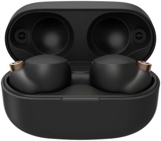 Pre-Owned eReplacements Sony WF-1000XM4, Black (Wireless In-Ear Earbuds) WF1000XM4B-ER
