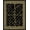 Black, Pattern 3, variant on ODIKA 2x3 Machine Washable Non-Slip Area Rug, Damask Vintage Artisan Flourish High Traffic Rug, Black, 598489
