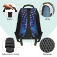thumbnail image 5 of Yspwyqan Kids Flame Baseball Backpack Set for Elementary, USA Flag Backpack and Lunchbox with Padded Straps, Large Capacity Daypack for Boys Back to School Supplies, 5 of 7
