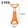 thumbnail image 2 of nipocaio Sharp stainless steel serrated blade peeler, 2 of 5