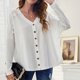 thumbnail image 5 of Moda mujer Casual manga larga sólido largo cárdigan Tops blusa abrigo Fridja  po3999, 5 of 6
