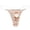Khaki, variant on Cotton G-String Low Waist T-Back Thongs for Women Seamless Underwear for Women Panties