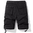 thumbnail image 4 of Xysaqa Men's Cargo Shorts Casual Summer Outdoor Cotton Shorts Relaxed Fitted Travel Hiking Short Pants with Multi Pockets S-2X Clearance, 4 of 5