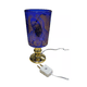thumbnail image 1 of Lampara Tipo Veladora AGL Vaso Azul Imagen Virgen Foco Flama INCLUYE FOCO E12, 1 of 4