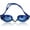 Blue/Blue, variant on Water Gear 26500 Laser Anti-Fog Swim Goggles-Clear Lens/Blue Seal