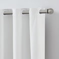 thumbnail image 2 of Your Zone Kids' Corduroy Blackout Curtain Panel, 1 Panel, White, 38" W x 84" L, 2 of 5