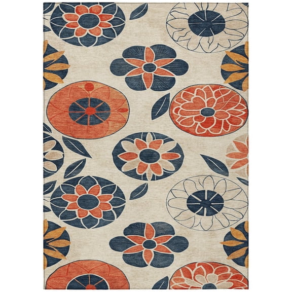 Dalyn Rugs Machine Washable Indoor/Outdoor Chantille ACN2179 Beige 10' x 14' Rug