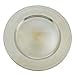 thumbnail image 3 of Saro Lifestyle Classic Design 13 in. Round Charger Plate - Platinum (Set of 4), 3 of 4