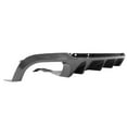 thumbnail image 5 of IKON MOTORSPORTS, Rear Diffuser Bumper Lip Compatible With 2013-2014 Ford Mustang V6 & GT,  Spoiler Diffuser W/ Shark Fins, 5 of 7