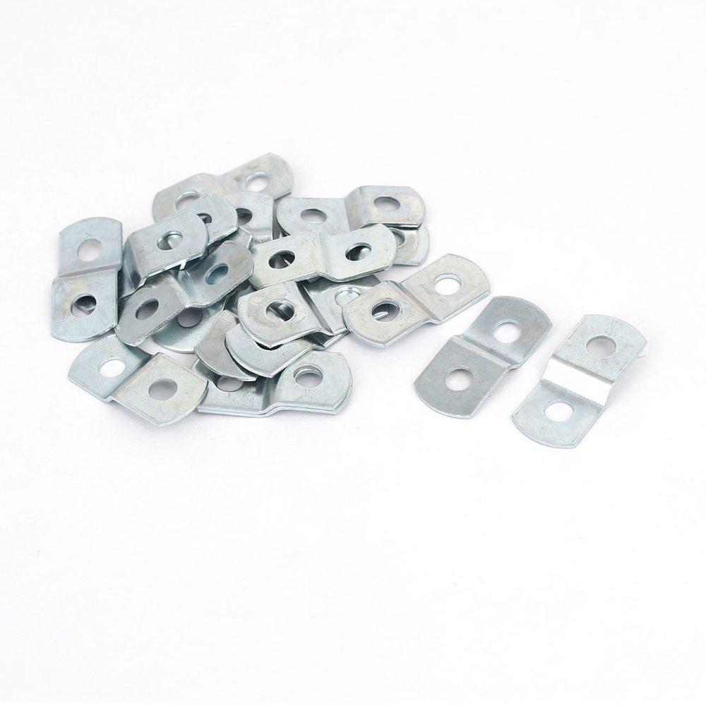 Uxcell 29mmx13mmx4mm Metal Z Shape Picture Frame Braces Brackets