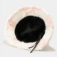 thumbnail image 5 of GegeenDomog Winter Bucket Hat for Women Warm Hats Cute Warm Soft Faux Fur Fisherman Cap, 5 of 13
