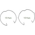 thumbnail image 2 of Pack Of 30 Gu10 Mr16 Retaining Spring Rings Clips 50mm Diameter Downlight Led Spot Halogen Lamp Holders-hy, 2 of 5