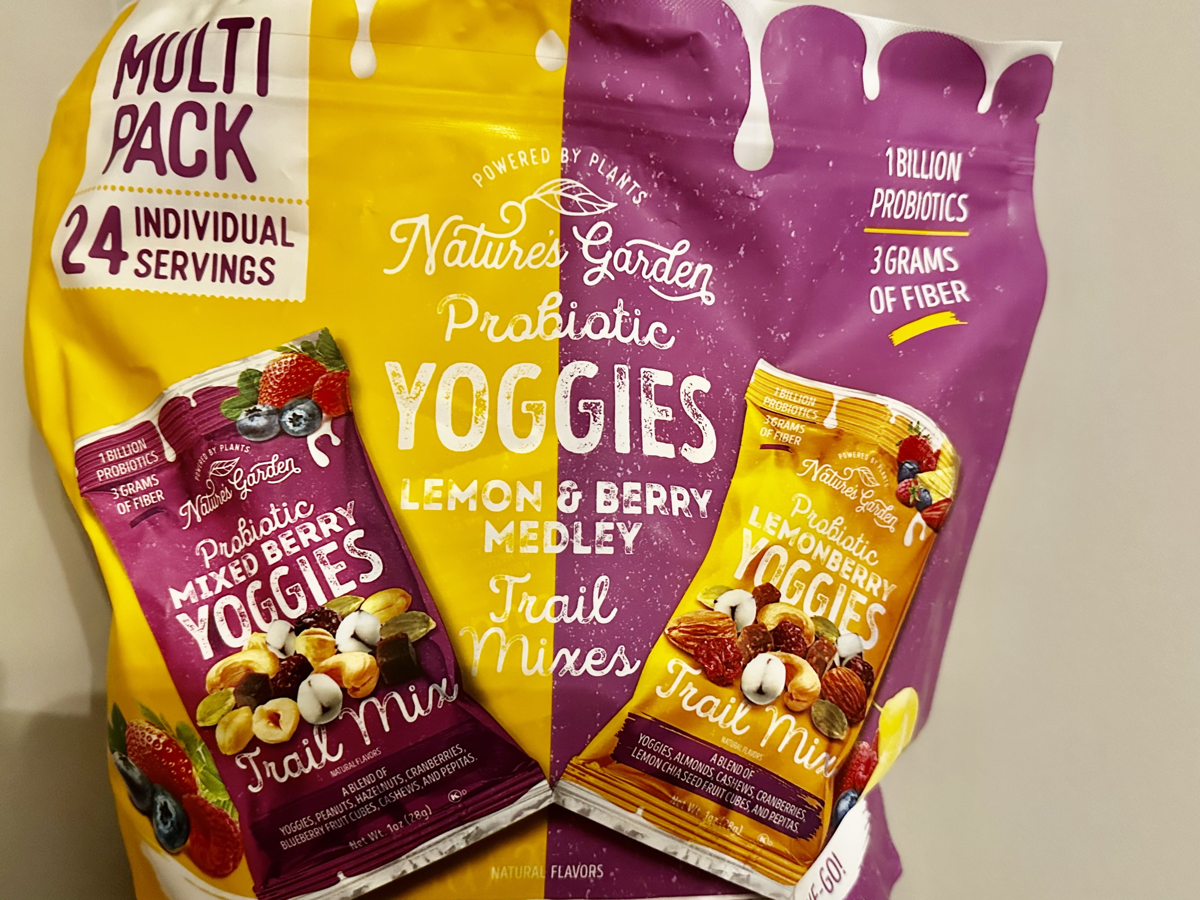 Nature's Garden Healthy Trail Mix Snack Packs with Mixed Nuts