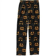 Men's Halloween Poplin Sleep Pants