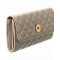 thumbnail image 3 of Versace Medusa Quilted Leather Wallet On Chain, White, 3 of 4
