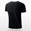 thumbnail image 4 of Njoeus Gym Tops, Mens Undershirts Big & Tall Shirts for Mens Summer Solid Basic Tee Shirts Crew Neck Mens Shirts Casual Loose Short Sleeve T-Shirt White Top On Clearance, 4 of 8