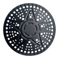 thumbnail image 2 of 5.5 Inch Silicone Shower Drain Hair Catcher Tool-Free Install Drain Strainer Anti-Clog Hair Drain Filter Standard Drain Catcher Non-Slip Drain Protector Soft Silicone Drain Cover, 2 of 9