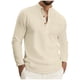 thumbnail image 2 of pstuiky manga larga de hombre, Blusa/camisa informal y moderna de manga larga con botones para hombre salir tops xl, 2 of 9