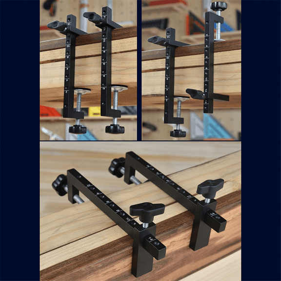 TOP! 2pcs Adjustable G-Shaped Clamp,C-Shaped Clamp, Aluminum Alloy Strong F-Clamp, Woodworking Fixing Fixture Clamp