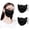 Black, Black, variant on 2-Pack Cooling Breathable UV Face Mask for Women, Sun Protection Face Cover Washable Reusable for Outdoors