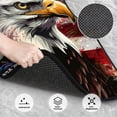 thumbnail image 3 of Balery Retro American Eagle A Juego de 4 Alfombrillas para Auto, Revestimientos de Caucho Resistente, Diseño Antideslizante, 3 of 7
