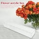 thumbnail image 5 of Caja De Acrílico Caja De Acrílico Caja de flores de rosas acrílicas jarrón Rectangular elegante creativo (45*10*6,5 cm sin luces), 5 of 8