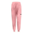 thumbnail image 7 of Resicozy Women's Joggers Cargo Pants Lightweight Quick Dry Hiking Running Drawstring Pants for Athletic Baggy & Outdoor Pink S, 7 of 7