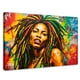 thumbnail image 1 of Cuadro Decorativo Canvas Canvas Revolution Retrato Rasta Urban 90x60, 1 of 4