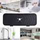 thumbnail image 1 of Kitchen Faucet Water Mat Sink Splash Guard Countertop Protector (Black), 1 of 6