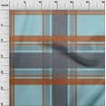 thumbnail image 2 of oneOone Organic Cotton Voile Fabric Madras Check Printed Fabric 1 Yard 42 Inch Wide, 2 of 4