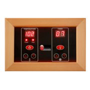 Maxxus 2-Person Low EMF (Under 8MG) FAR Infrared Sauna (Canadian Hemlock)