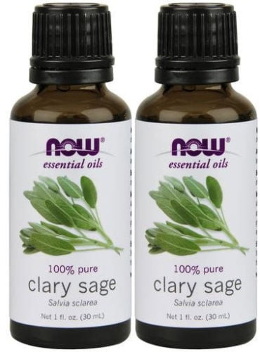 Now Foods - 1 fl oz Clary Sage Oil (Pack of 2)