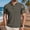 G1-Gray, variant on Mens Polo Shirts Short Sleeve 3-Button Shirts Camo Printed Raglan Collared T Shirt Casual Breathable Work Business Tops,White 2XL