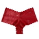 thumbnail image 2 of Gibobby traviesa Lencería Sexy Bragas florales sexis de encaje para mujer, ropa interior de tiro bajo, ropa interior cómoda para mujer, lencería femenina (Rojo, M), 2 of 5