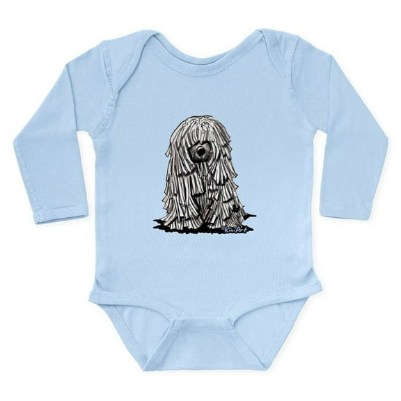CafePress - Puli Dog Long Sleeve Infant Bodysuit - Long Sleeve Cotton Baby Bodysuit