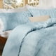thumbnail image 4 of Juego de edredón Bedsure Borlones Bohemio Azul Polvoriento Talla Twin 2 Piezas, 4 of 7