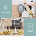 thumbnail image 6 of Beige Music Sunflower Guitar Pattern Kitchen Rugs Sets Of 3,Kitchen Runner Rugs Non Skid Washable,Decorative Kitchen Floor Mats for Kitchen,Sink,Laundry,17"x30"+ 17"x47" + 17"x59", 6 of 6