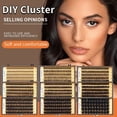 thumbnail image 3 of Cluster False Eyelash Set, Mixed Style, Super Thick, DIY & Mix-and-Match, 3 of 3