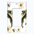 thumbnail image 5 of Metal Light Switch Plate Cover Unique Floral Butterfly Red Polka Dots BUT004, 5 of 13
