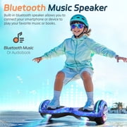 UNI-SUN Hoverboard, 6.5 Self Balancing Hoverboard with Bluetooth and LED Lights