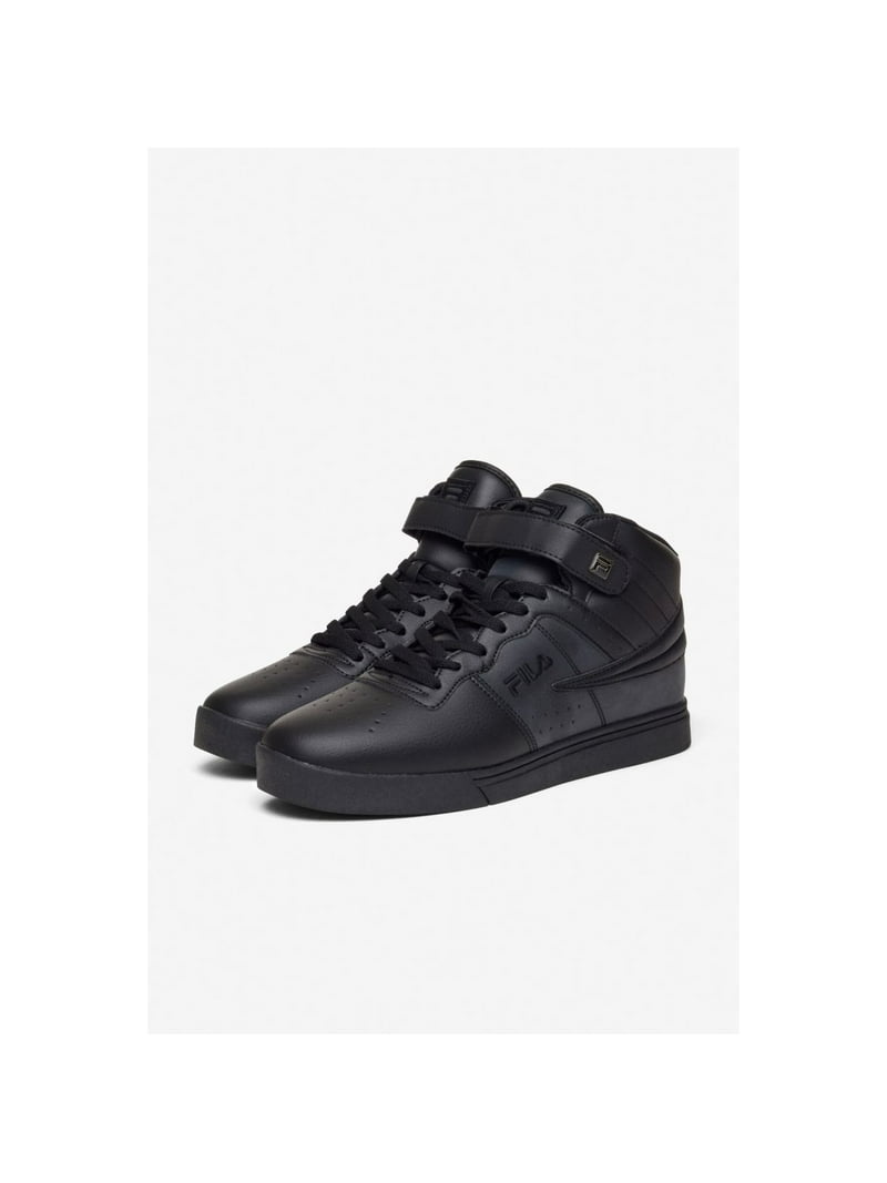 FILA Mens Vulc 13 High Top Sneaker Black/Black/Black 1CM00347
