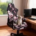 thumbnail image 2 of KUIFORTI Cherry Blossoms Gaming Chair Covers Slipcovers Soft Non Slip Gamer Chair Cover with Armrest Cover Anti Scratch Pet Resistant Guard for Office Computer Racing Seats, 2 of 7