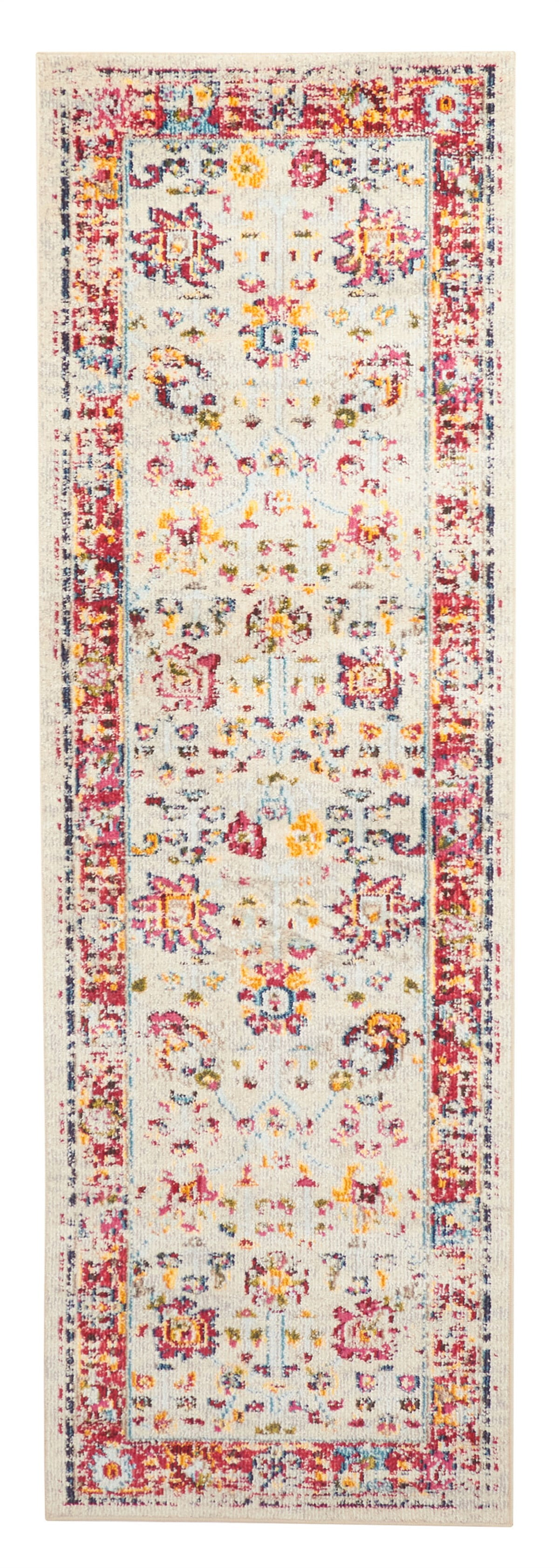ECARPET Tapis Traditionnel Jasmine pour Salon, Chambre, Salle A Manger, Entrée, Couloir et Plus Encore.