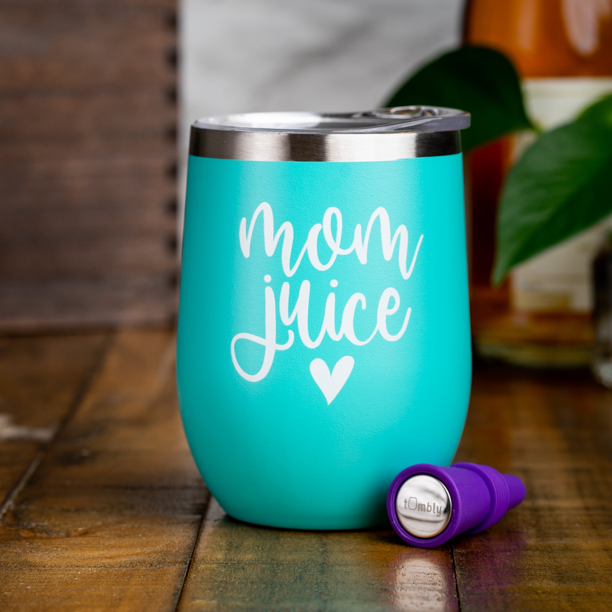 Mom Gift Set Water Tumbler Mom Wine Tumbler Scented Candle – Squishy Cheeks