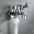 Musatteng Kitchen Faucet Spray Head Adapter Multifunction One in Two