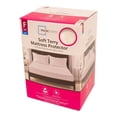 thumbnail image 3 of Protector de Tela Mainstays 1 Pieza Matrimonial Liso Blanco, 3 of 4